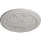 Ekena Millwork Emeryville Ceiling Medallion, Hand-Painted Ultra Pure White, 16 7/8"OD x 5/8"P CM16ERUWF - alternate 4